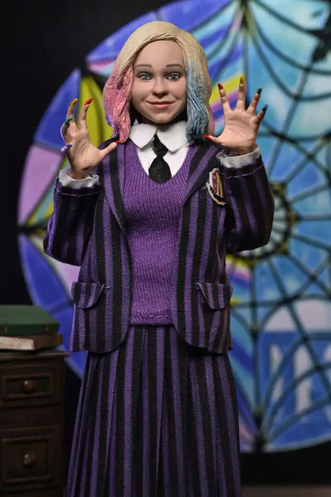 Wednesday Figurki Akcji 2 Pack Wednesday Addams (Nevermore Uniform) i Enid 20 cm zdjęcie produktu