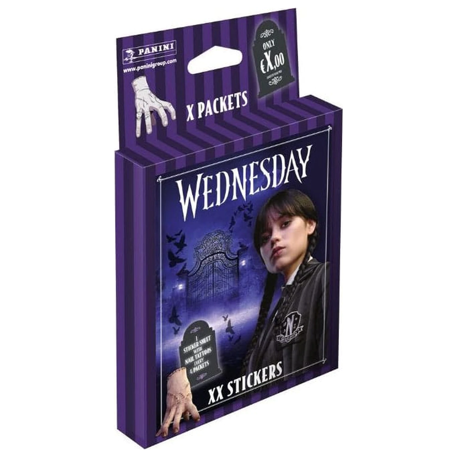 Kolekcja naklejek Wednesday 2 Eco-Blister *Niemiecka Wersja* zdjęcie produktu