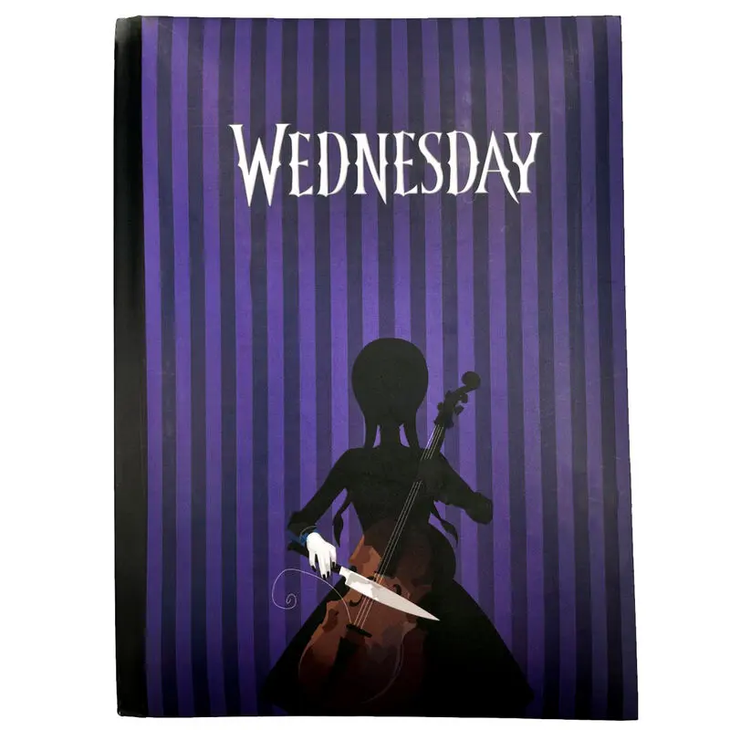 Notatnik A5 "Wednesday" z Lampką zdjęcie produktu