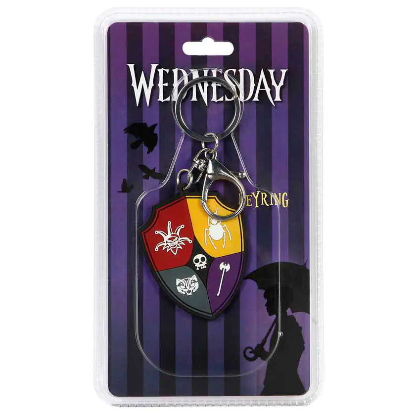 Brelok do kluczy Wednesday Crest zdjęcie produktu