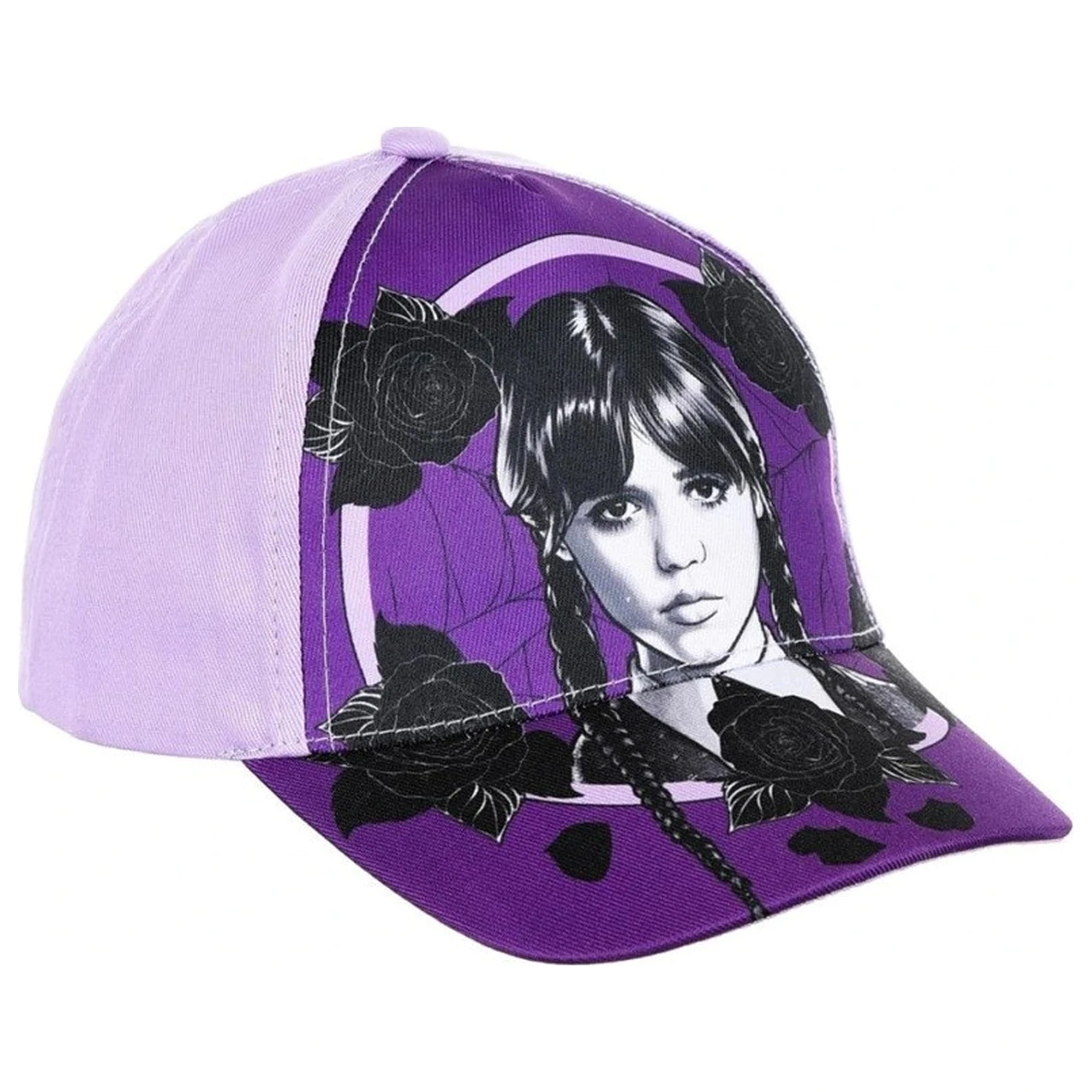 Wednesday Dark Vibes Purple dziecięca czapka bejsbolowa 54 cm zdjęcie produktu