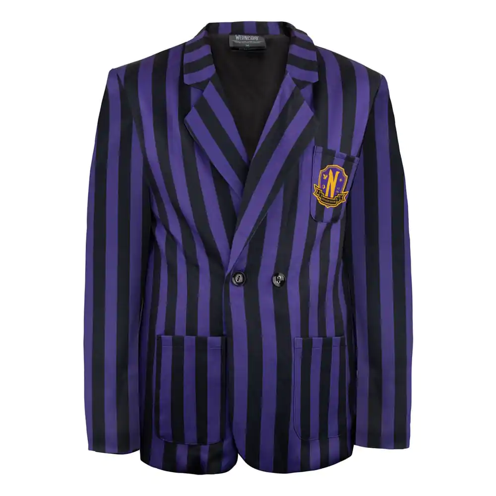 Marynarka w Paski Nevermore Academy Purple "Wednesday Jacket" zdjęcie produktu