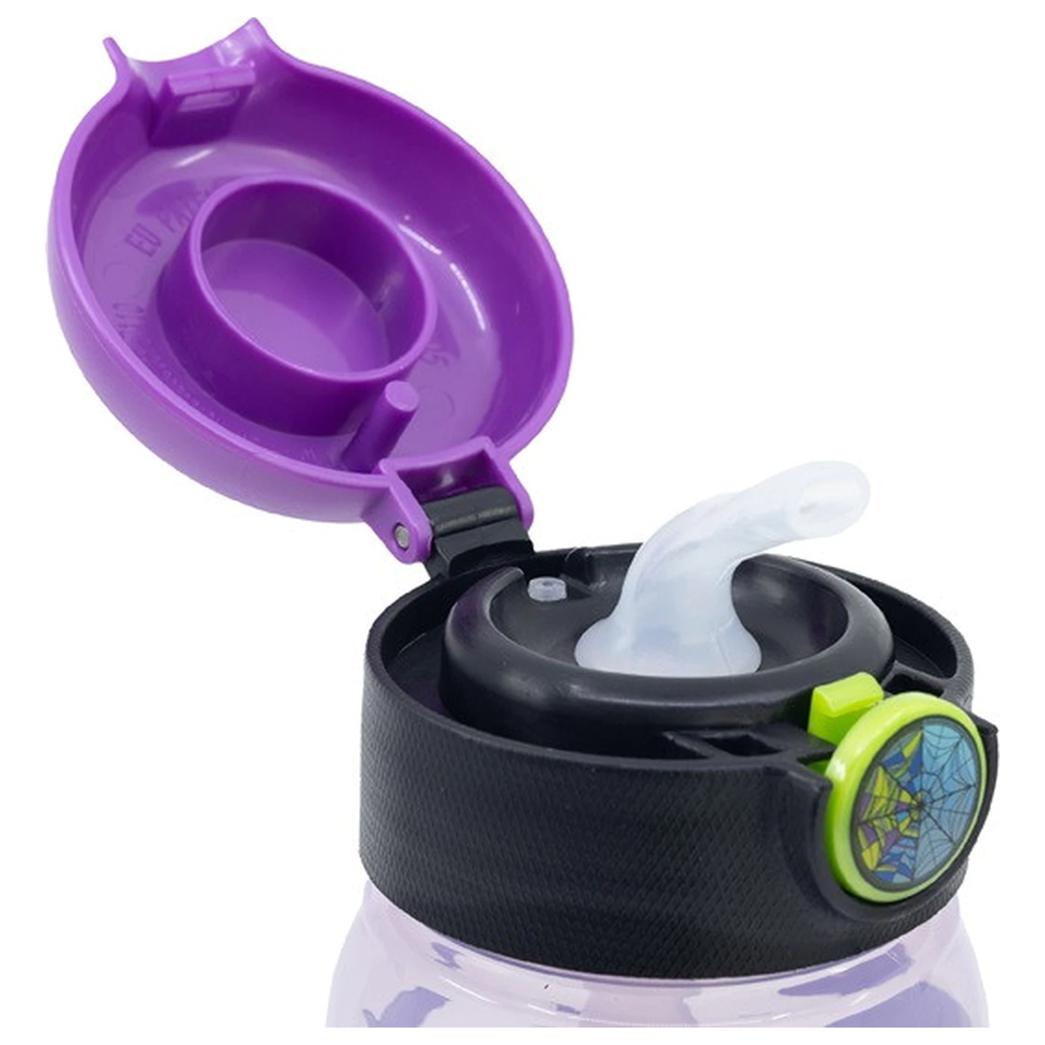 Wednesday Nevermore Academy Butelka ze Słomką, Plastikowa, 510 ml zdjęcie produktu