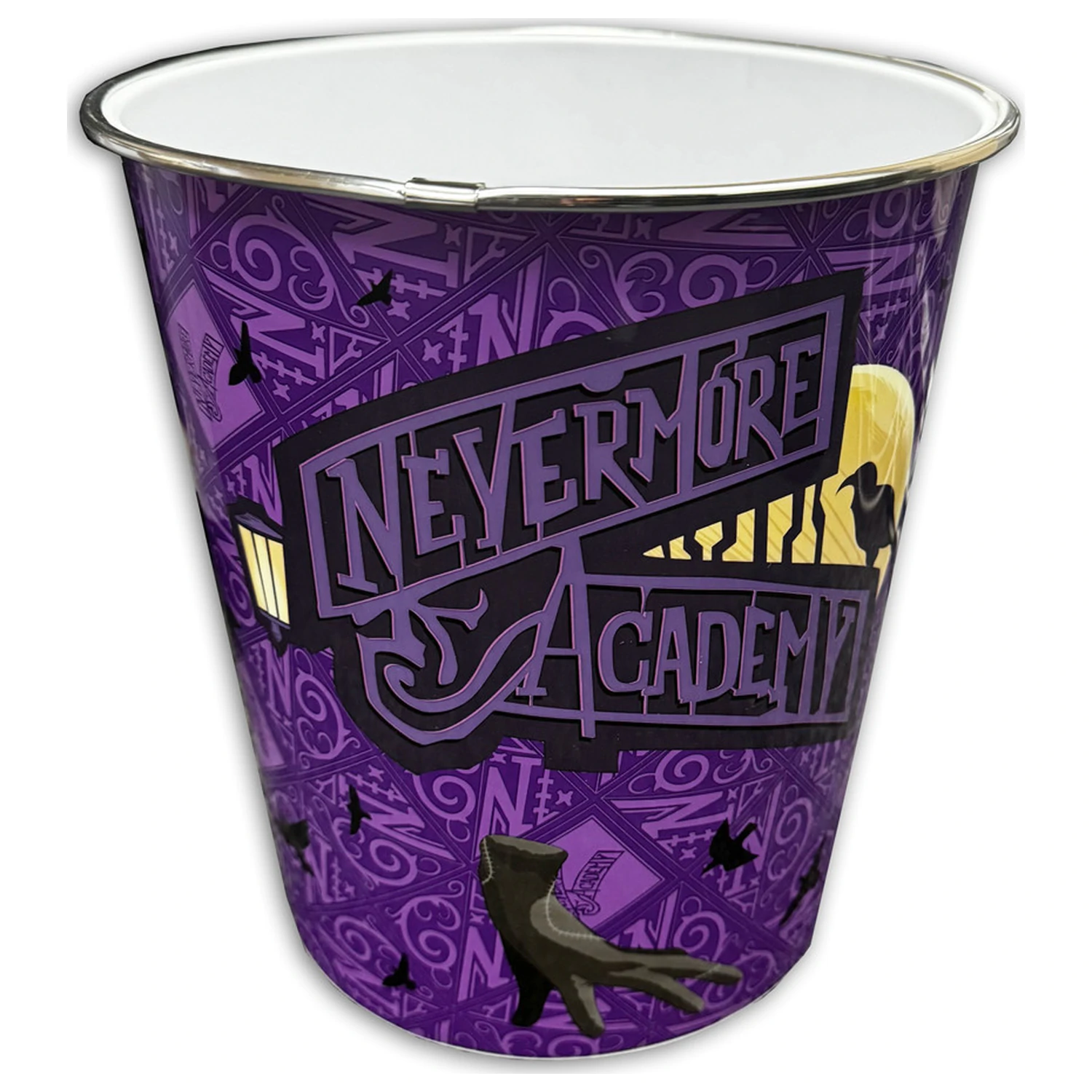 Wednesday Nevermore Academy kosz na śmieci 5 L zdjęcie produktu