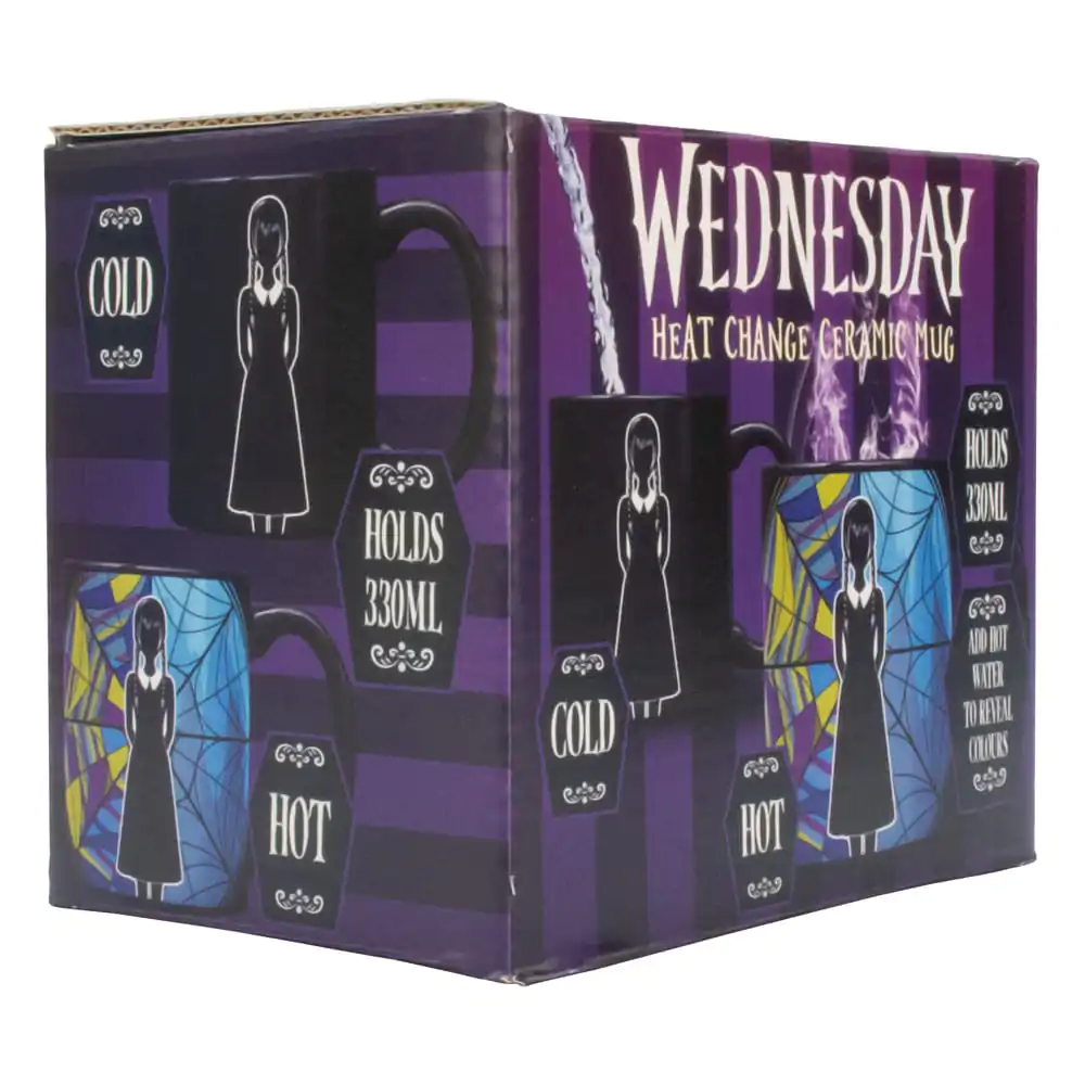 Wednesday Heat Change Mug Ophelia Window 330 ml - Kubek zmieniający kolor pod wpływem ciepła zdjęcie produktu