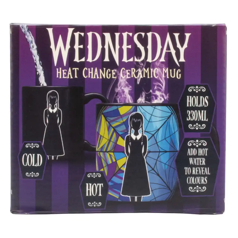 Wednesday Heat Change Mug Ophelia Window 330 ml - Kubek zmieniający kolor pod wpływem ciepła zdjęcie produktu