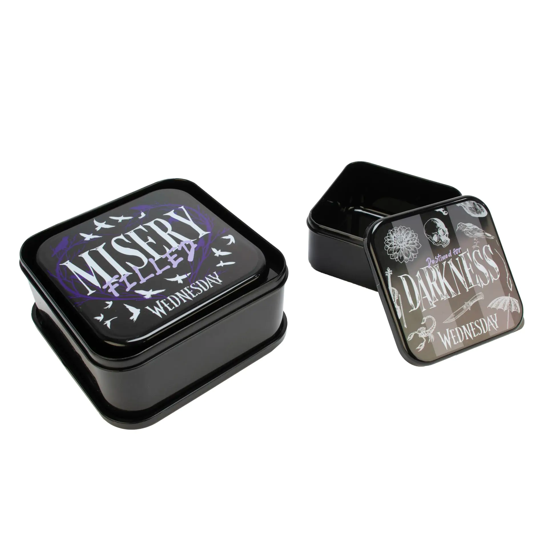 Wednesday Lunch Boxy 3 w 1 Pojemniki na Przekąski zdjęcie produktu