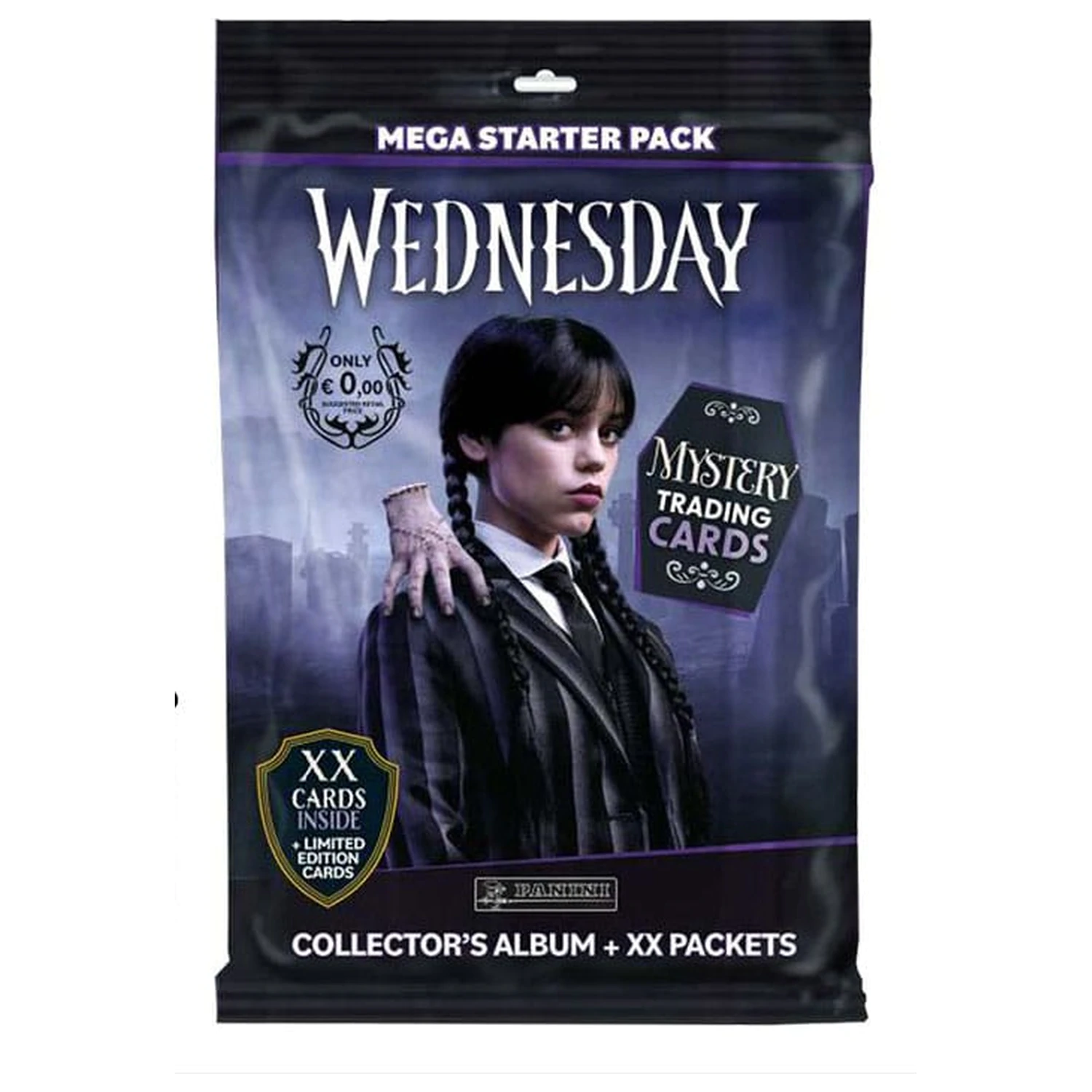 Zestaw startowy kart kolekcjonerskich Wednesday (Wednesday Trading Cards Starter Pack) *wersja niemiecka* zdjęcie produktu