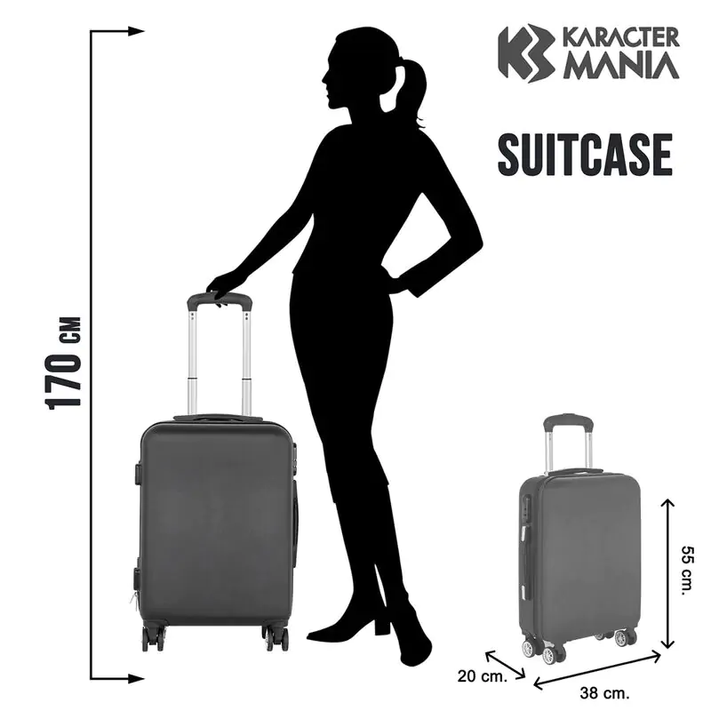 "Wednesday Uniform" walizka na kółkach ABS 55 cm zdjęcie produktu