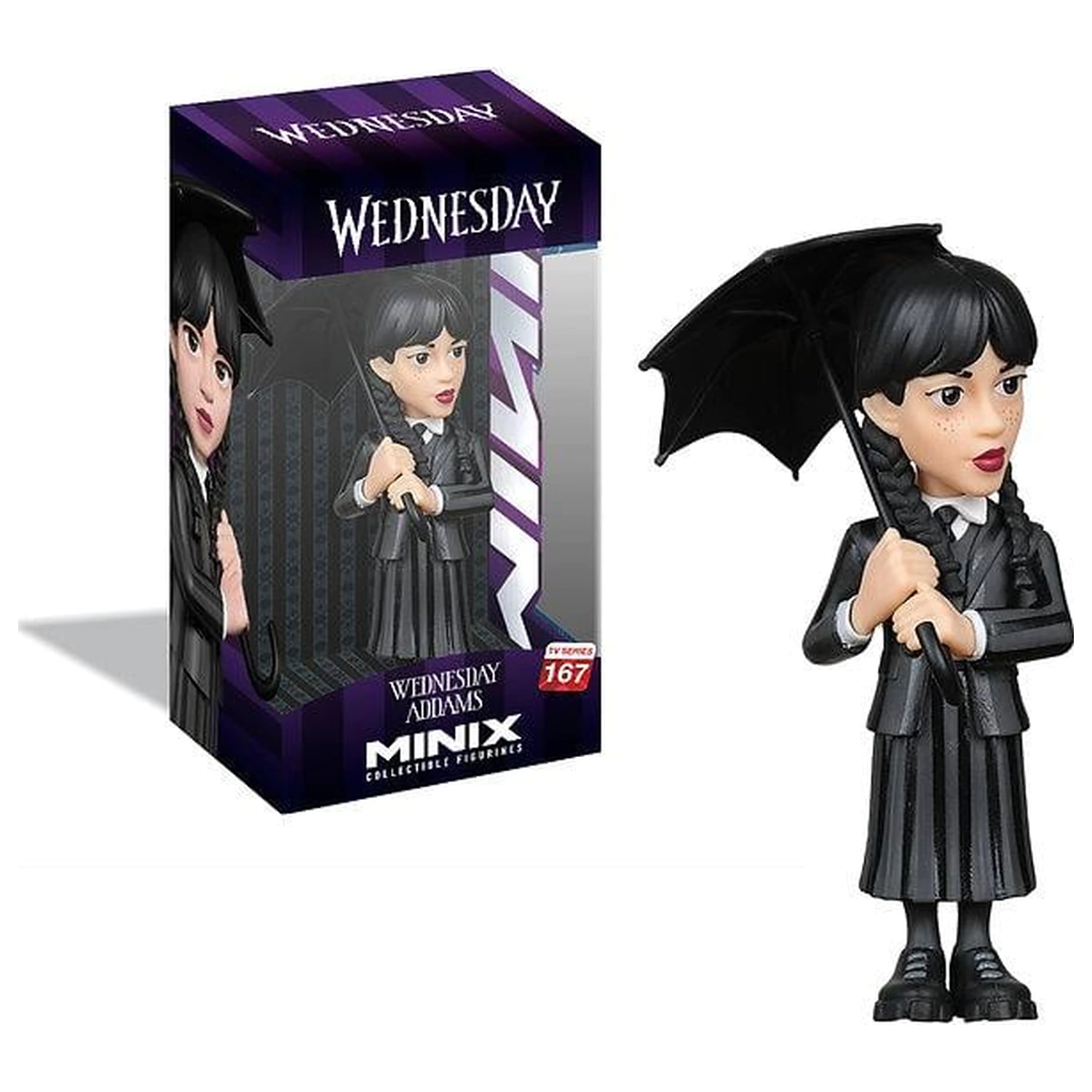 Wednesday Addams z parasolką Figurka Minix 12cm zdjęcie produktu