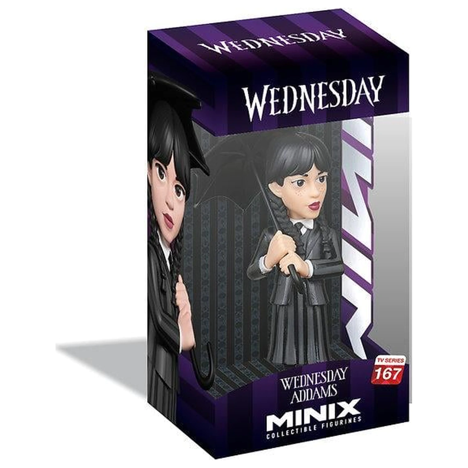 Wednesday Addams z parasolką Figurka Minix 12cm zdjęcie produktu