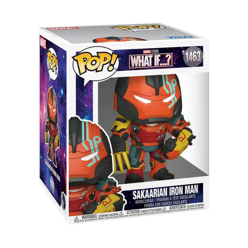 What If...? Powiększona Figurka Funko POP! Animation Vinyl Sakaarian Iron Man 15 cm zdjęcie produktu