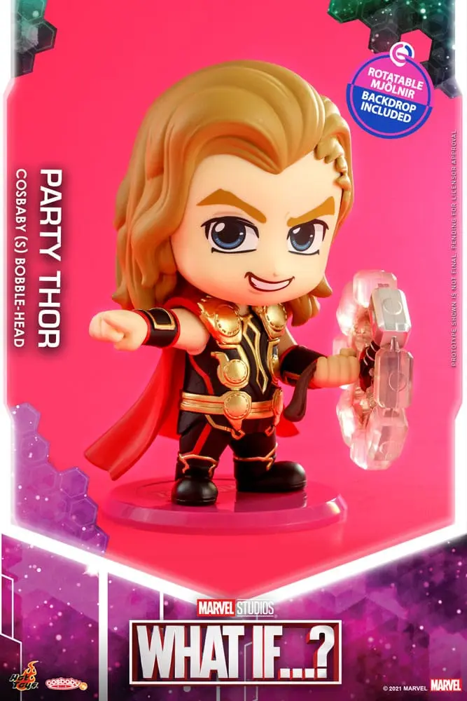 What If...? Cosbaby (S) Mini Figurka Party Thor 10 cm zdjęcie produktu