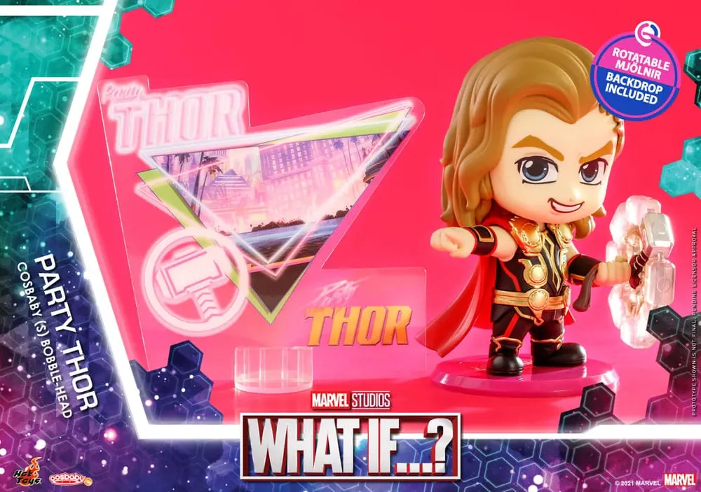 What If...? Cosbaby (S) Mini Figurka Party Thor 10 cm zdjęcie produktu