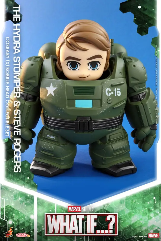 What If...? Cosbaby (S) Mini Figures Hydra Stomper & Steve Rogers Figurki 10 cm zdjęcie produktu