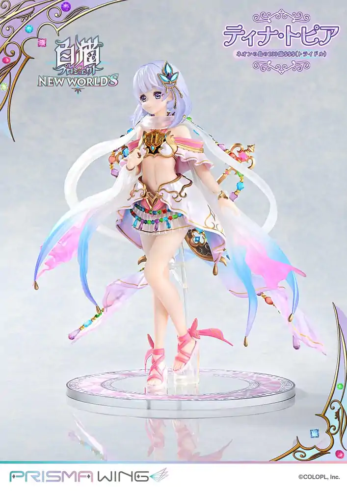 White Cat Project Prisma Wing Statuetka PVC 1/7 Tina Topia (The 10 Billion Tridollars of Neon Island) 22 cm zdjęcie produktu