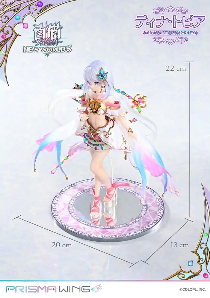 White Cat Project Prisma Wing Statuetka PVC 1/7 Tina Topia (The 10 Billion Tridollars of Neon Island) 22 cm zdjęcie produktu