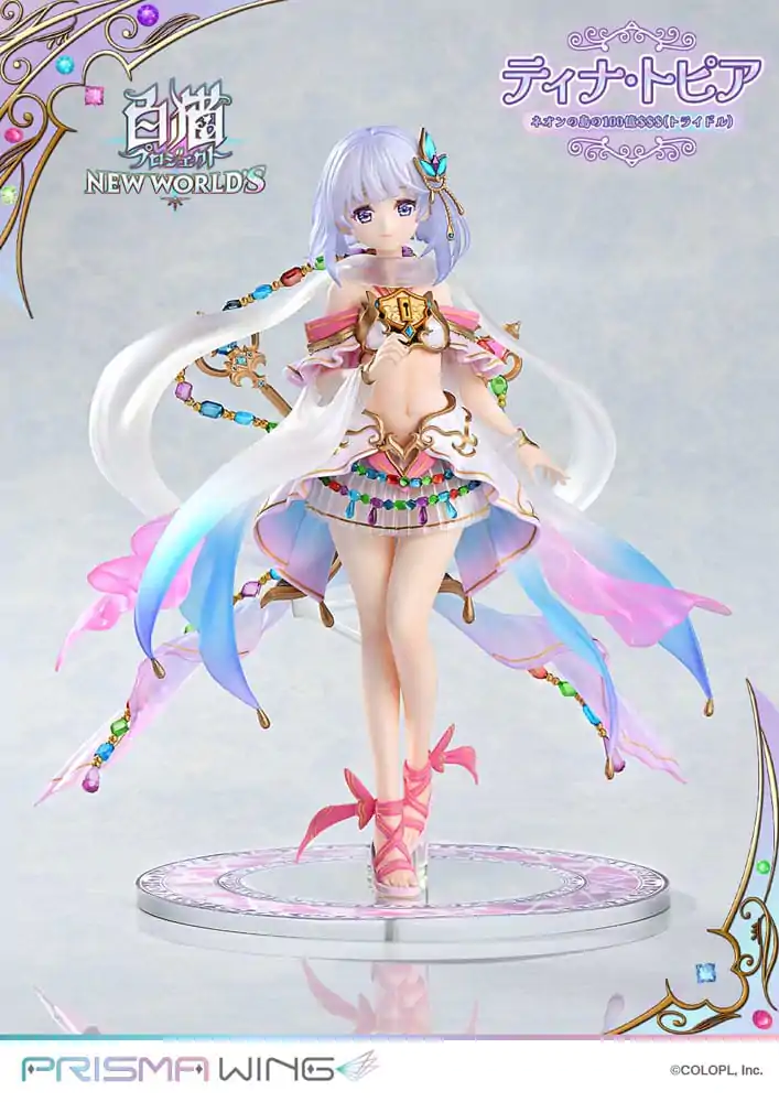 White Cat Project Prisma Wing Statuetka PVC 1/7 Tina Topia (The 10 Billion Tridollars of Neon Island) 22 cm zdjęcie produktu