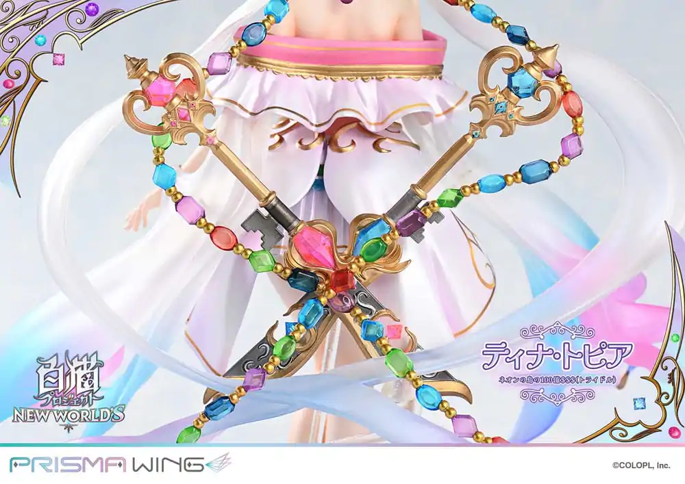 White Cat Project Prisma Wing Statuetka PVC 1/7 Tina Topia (The 10 Billion Tridollars of Neon Island) 22 cm zdjęcie produktu