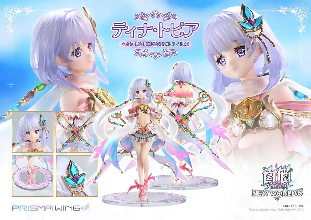 White Cat Project Prisma Wing Statuetka PVC 1/7 Tina Topia (The 10 Billion Tridollars of Neon Island) 22 cm zdjęcie produktu