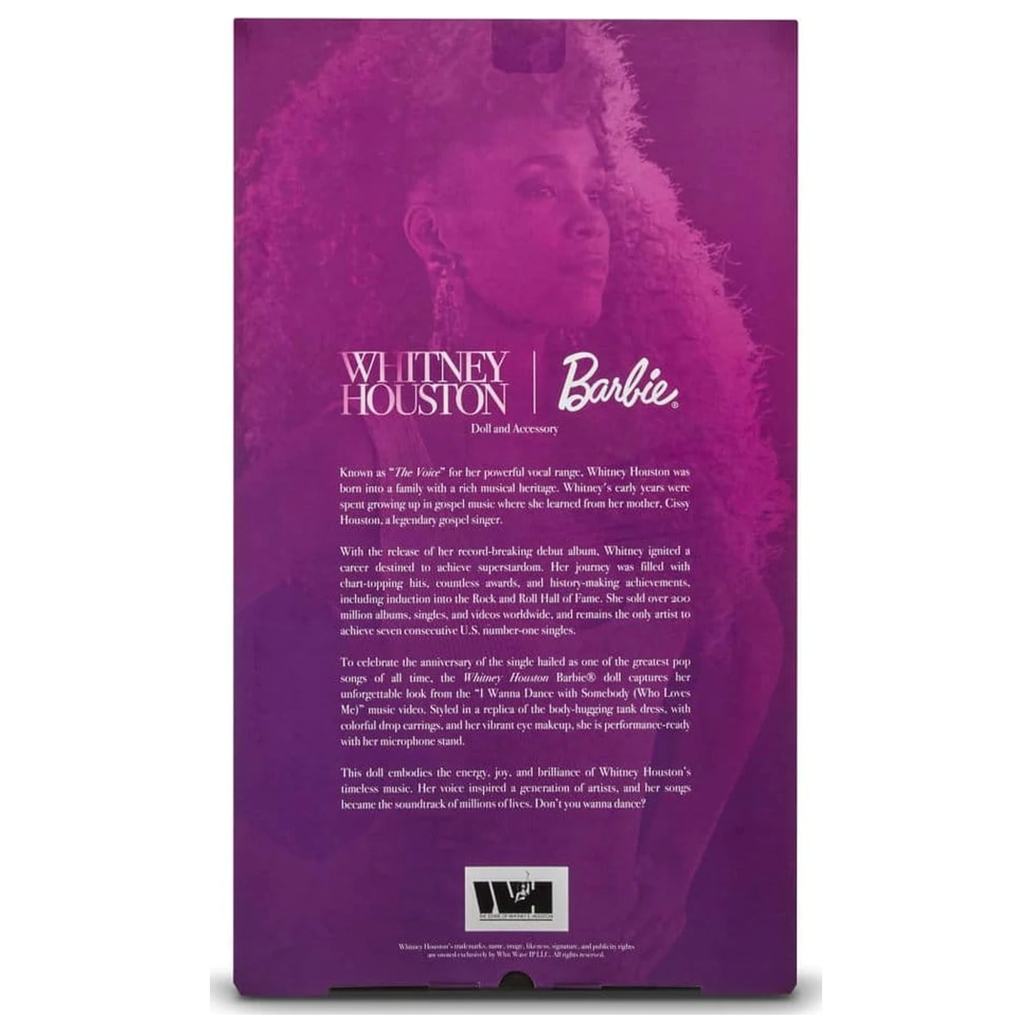 Lalka Barbie Signature Whitney Houston I Wanna Dance with Somebody zdjęcie produktu