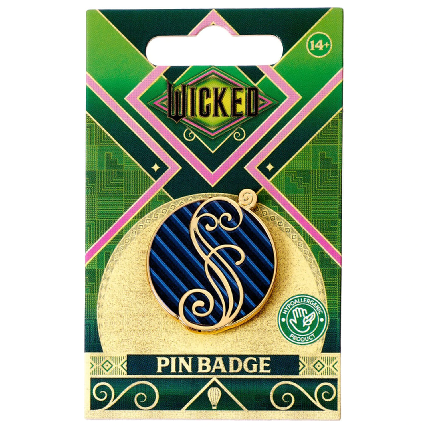 Wicked Blue Shiz Logo pin badge zdjęcie produktu