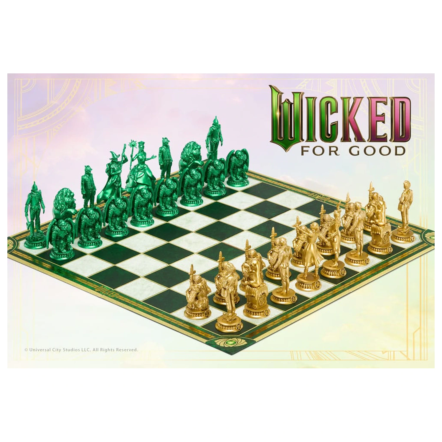 Wicked: For Good Zestaw szachowy Shiz vs. Emerald City zdjęcie produktu