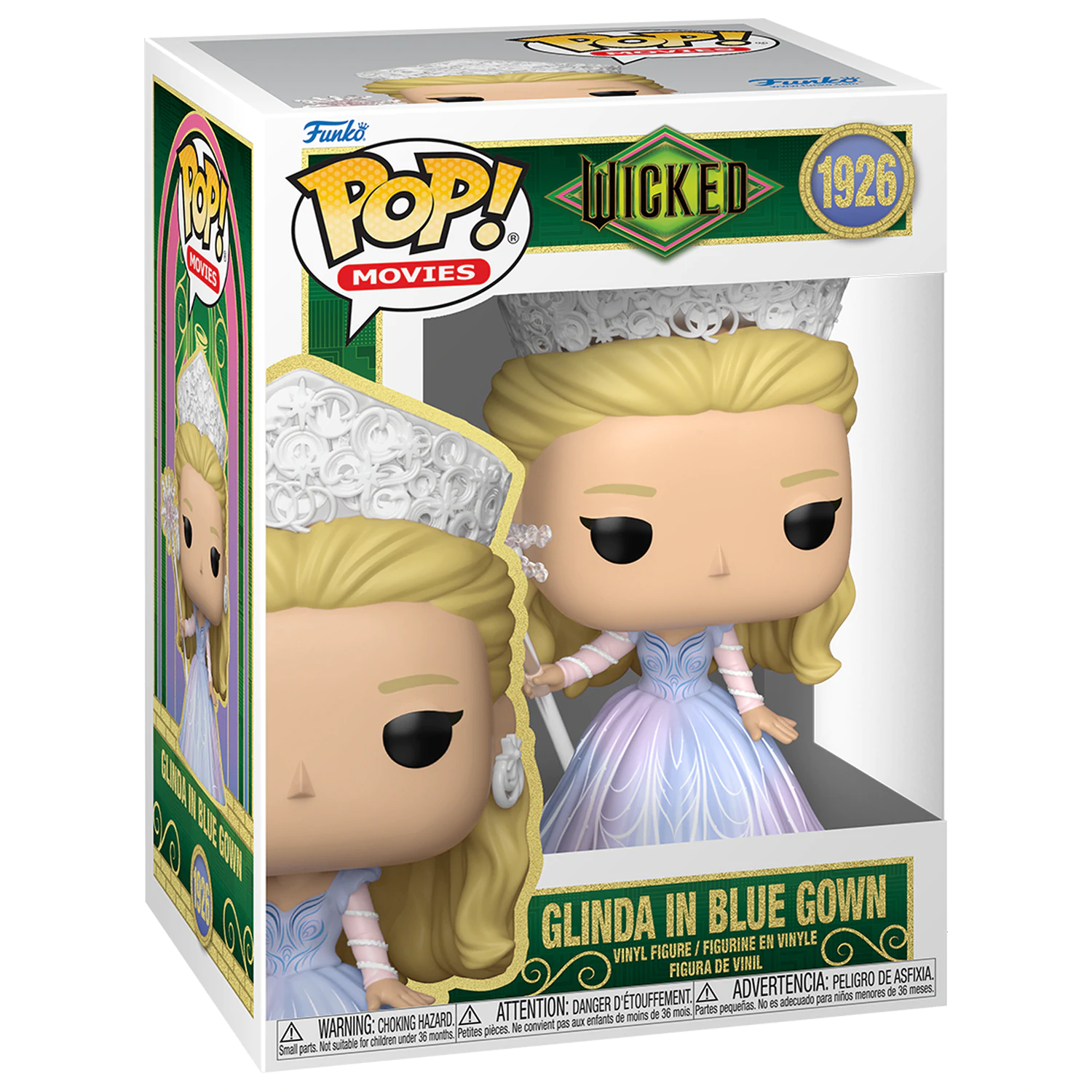 Wicked Funko POP! Winylowa Figurka Glinda w Niebieskiej Szacie 9 cm zdjęcie produktu
