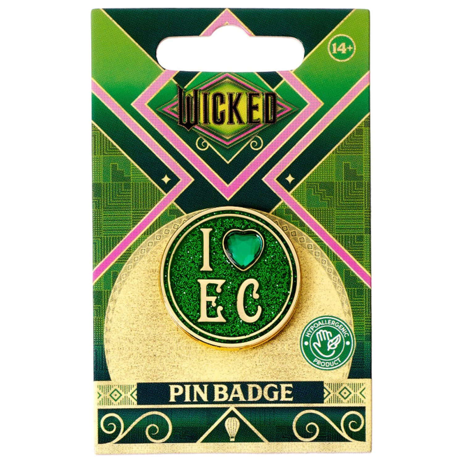 Wicked I Love Emerald City przypinka zdjęcie produktu