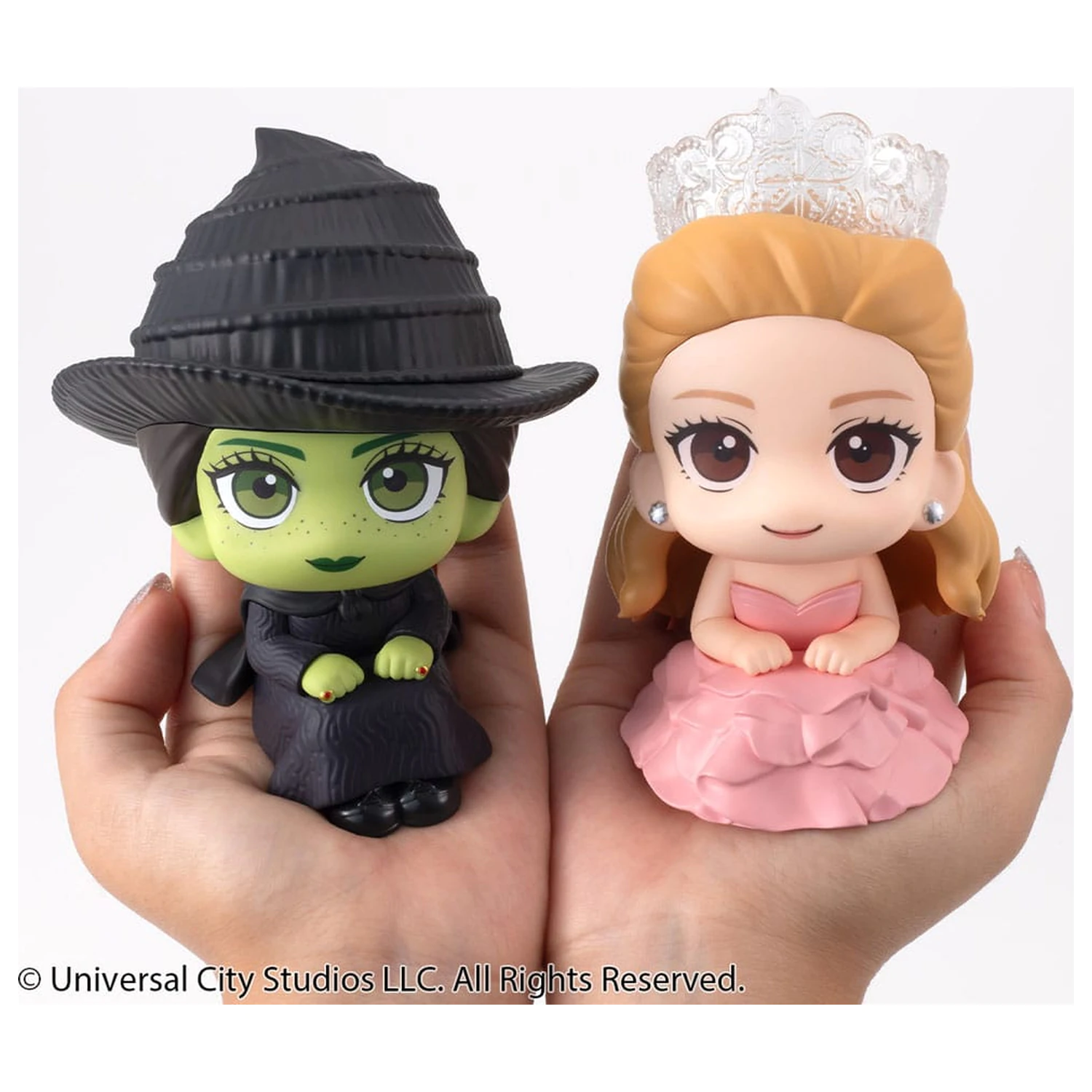 Wicked Look Up PVC Statuetki Elphaba & Glinda (z prezentem) 11 cm zdjęcie produktu