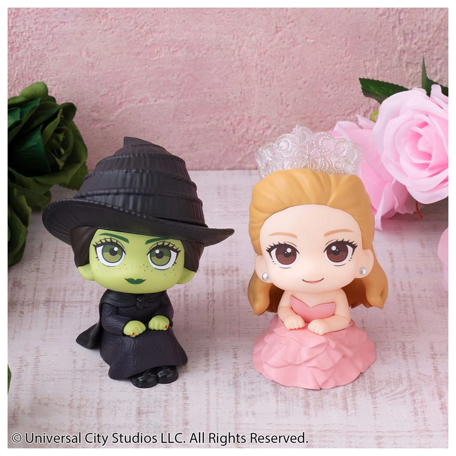 Wicked Look Up PVC Statuetki Elphaba & Glinda (z prezentem) 11 cm zdjęcie produktu
