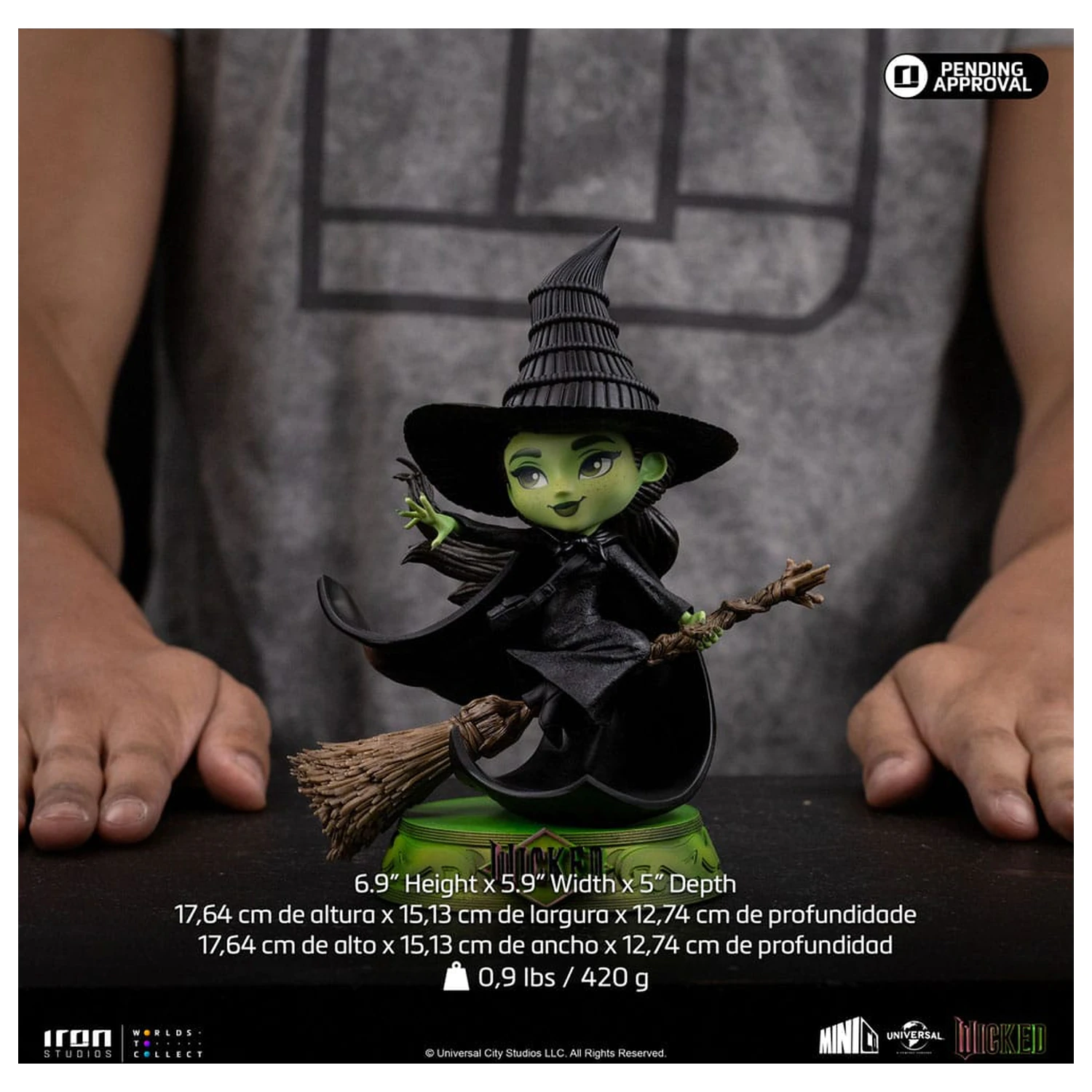 Wicked Mini Co. figurka PVC Elphaba 18 cm zdjęcie produktu