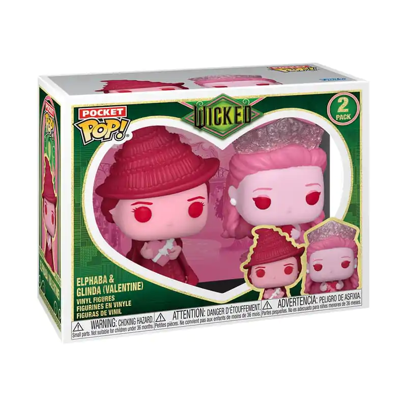 Zestaw figurek winylowych Wicked Pocket Funko POP! 2-Pack Valentines 4 cm zdjęcie produktu