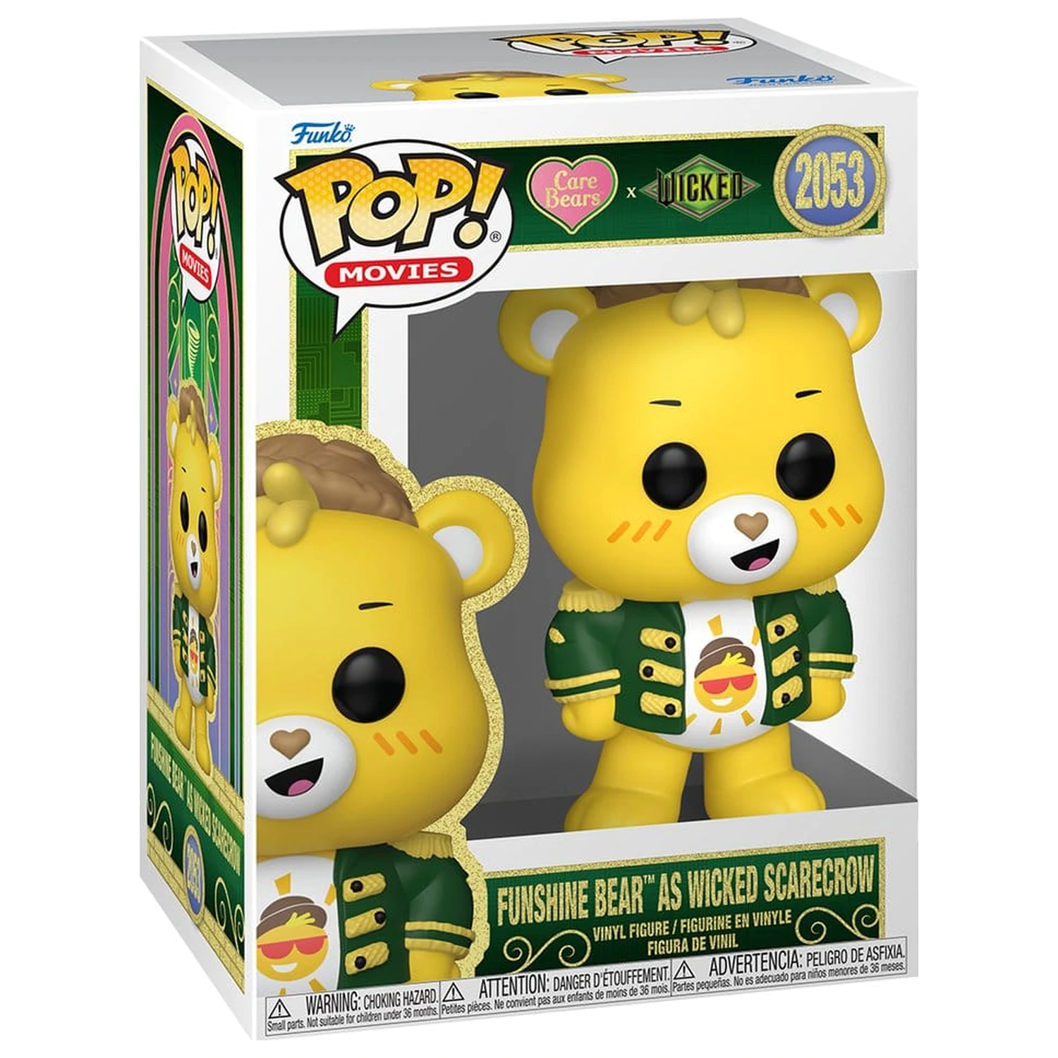 Wicked x Care Bears Funko POP! Winylowa Figurka Funshine Bear Scarecrow 9 cm zdjęcie produktu
