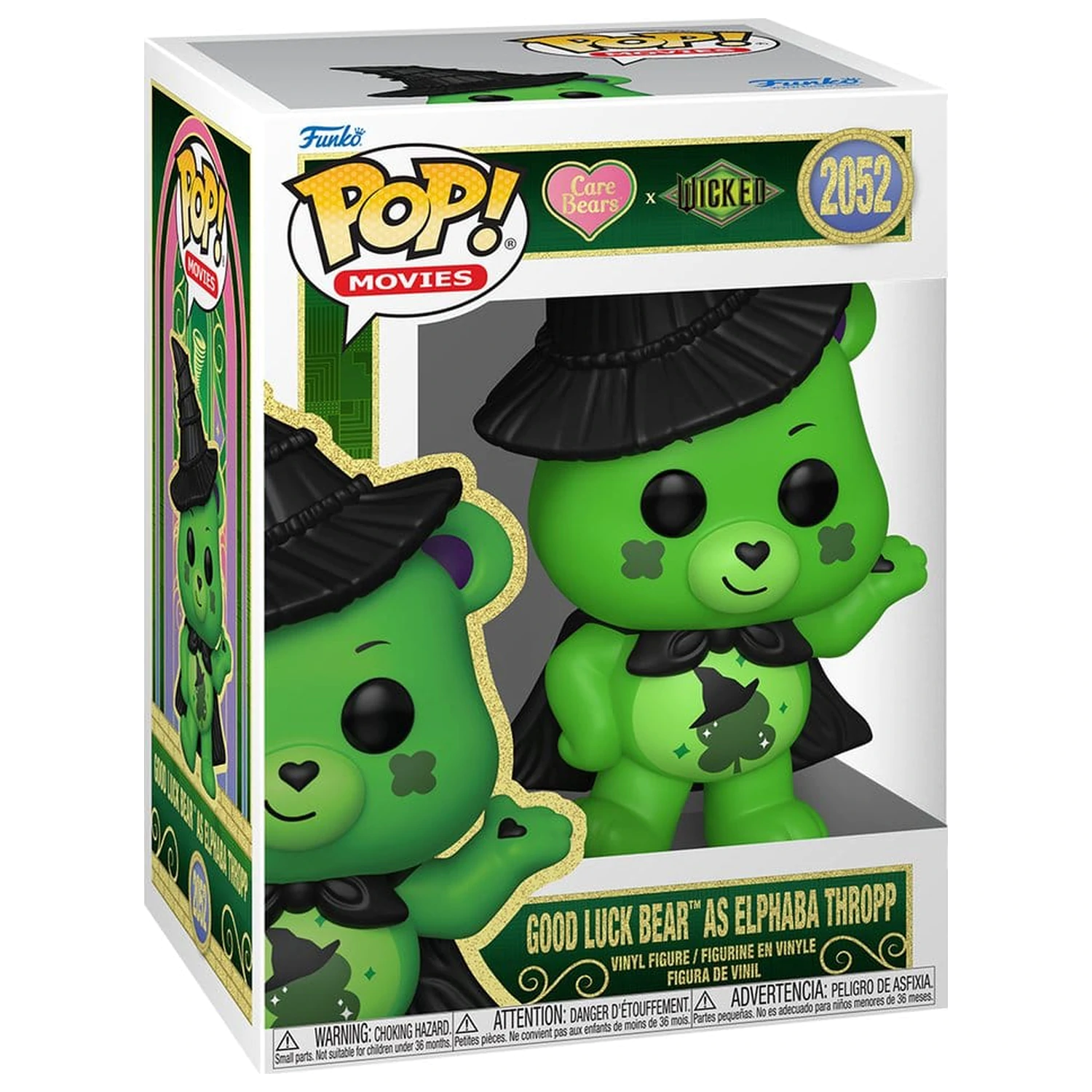 Wicked x Care Bears Funko POP! Winylu Figurka Good Luck Bear jako Elphaba 9 cm zdjęcie produktu
