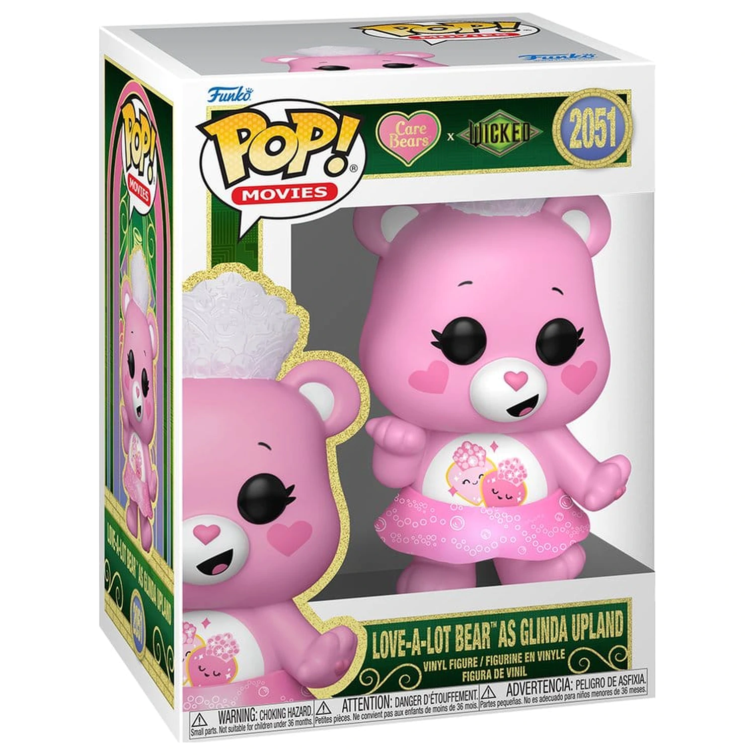 Wicked x Care Bears Funko POP! Winylu Figurka Love-A-Lot Bear jako Glinda Upland 9 cm zdjęcie produktu