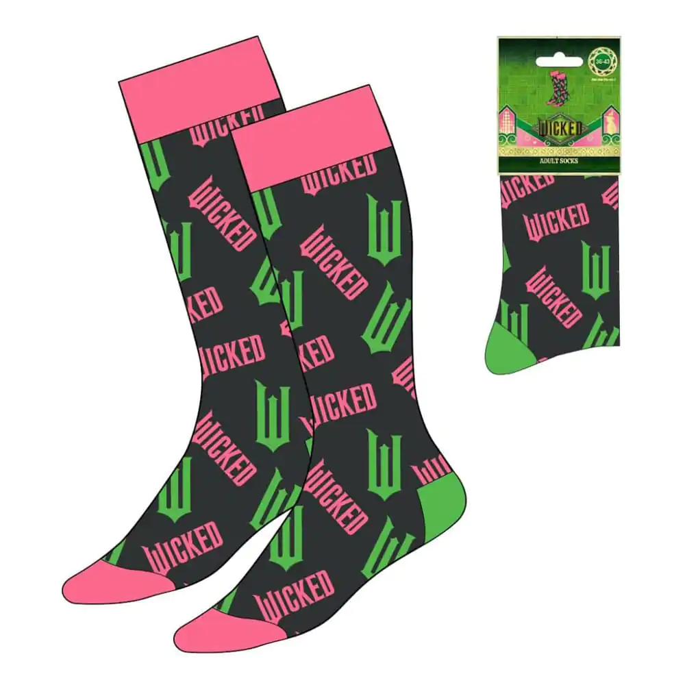 Wicked Socks Skarpetki Letters 36-43 zdjęcie produktu