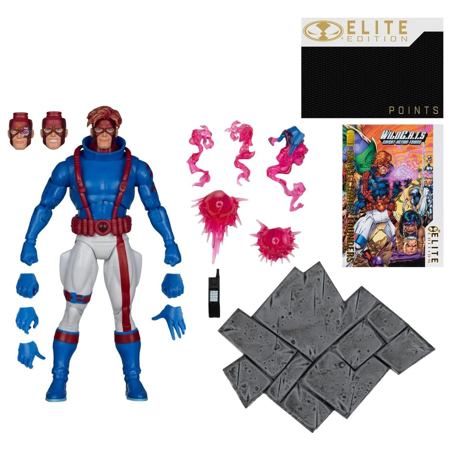 WildC.A.T.S Elite Edition Image Comic Founders Series Deluxe figurka akcji Spartan 19 cm zdjęcie produktu
