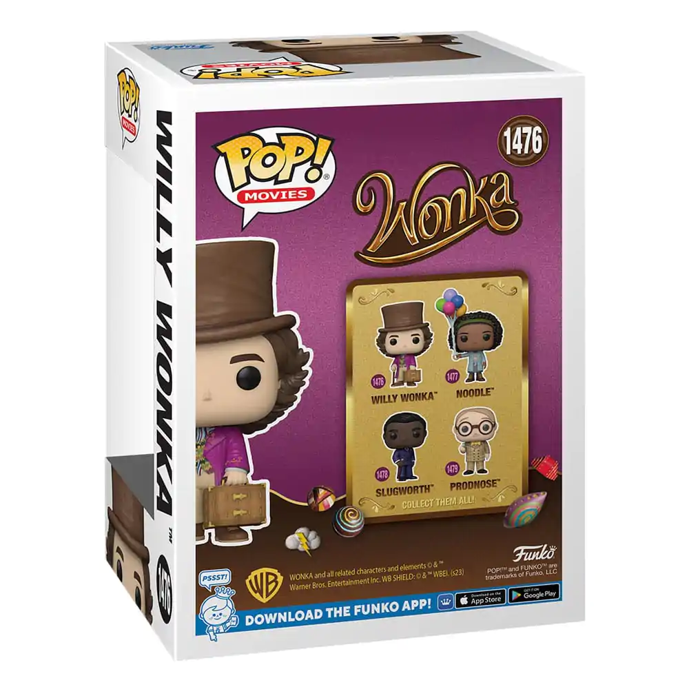 Willy Wonka & the Chocolate Factory POP! Movies Figurka winylowa Willy Wonka 9 cm zdjęcie produktu