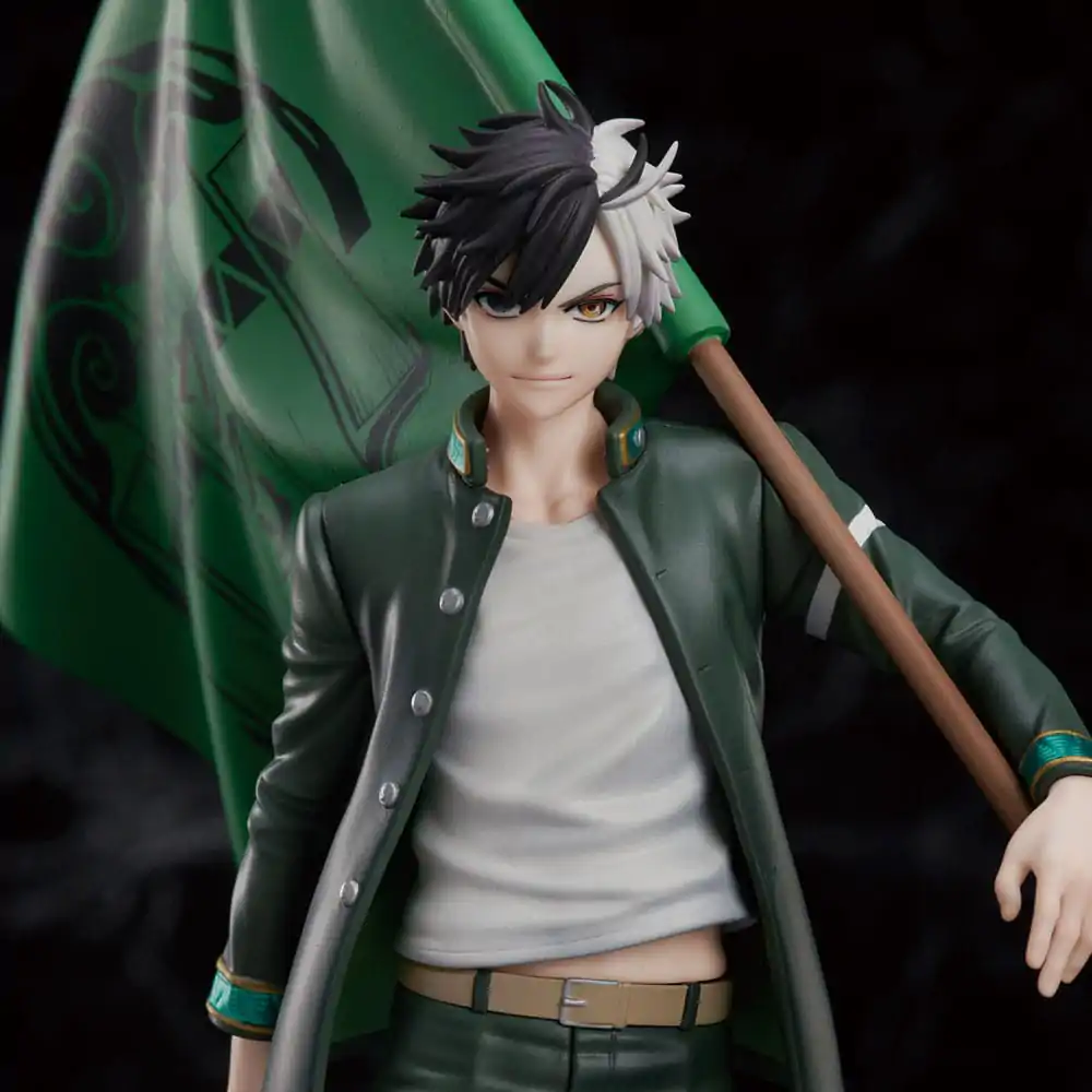 Figurka Wind Breaker PVC Sakura Haruka Limited Edition z Flagą Szkoły Bowfurylin 18 cm zdjęcie produktu