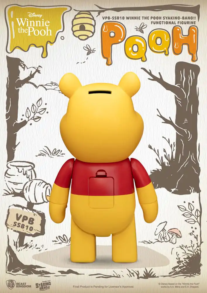 Winnie the Pooh Syaking Bang figurka akcji skarbonka Winnie the Pooh 31 cm zdjęcie produktu