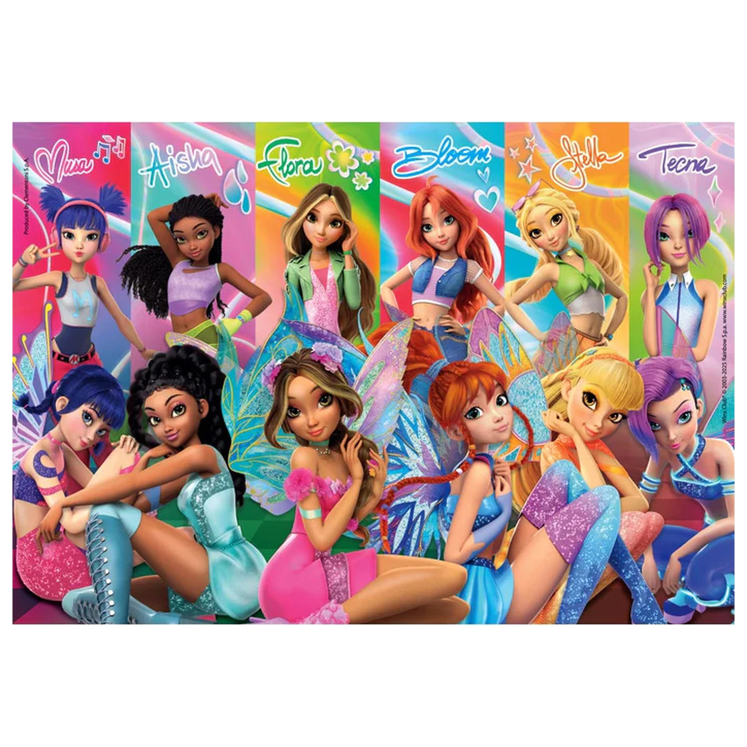 Winx Club Fairy Squad 60-częściowy Maxi Puzzle zdjęcie produktu