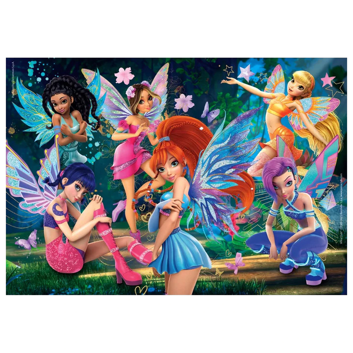 Winx Club Mystical puzzle, 104-elementowe zdjęcie produktu