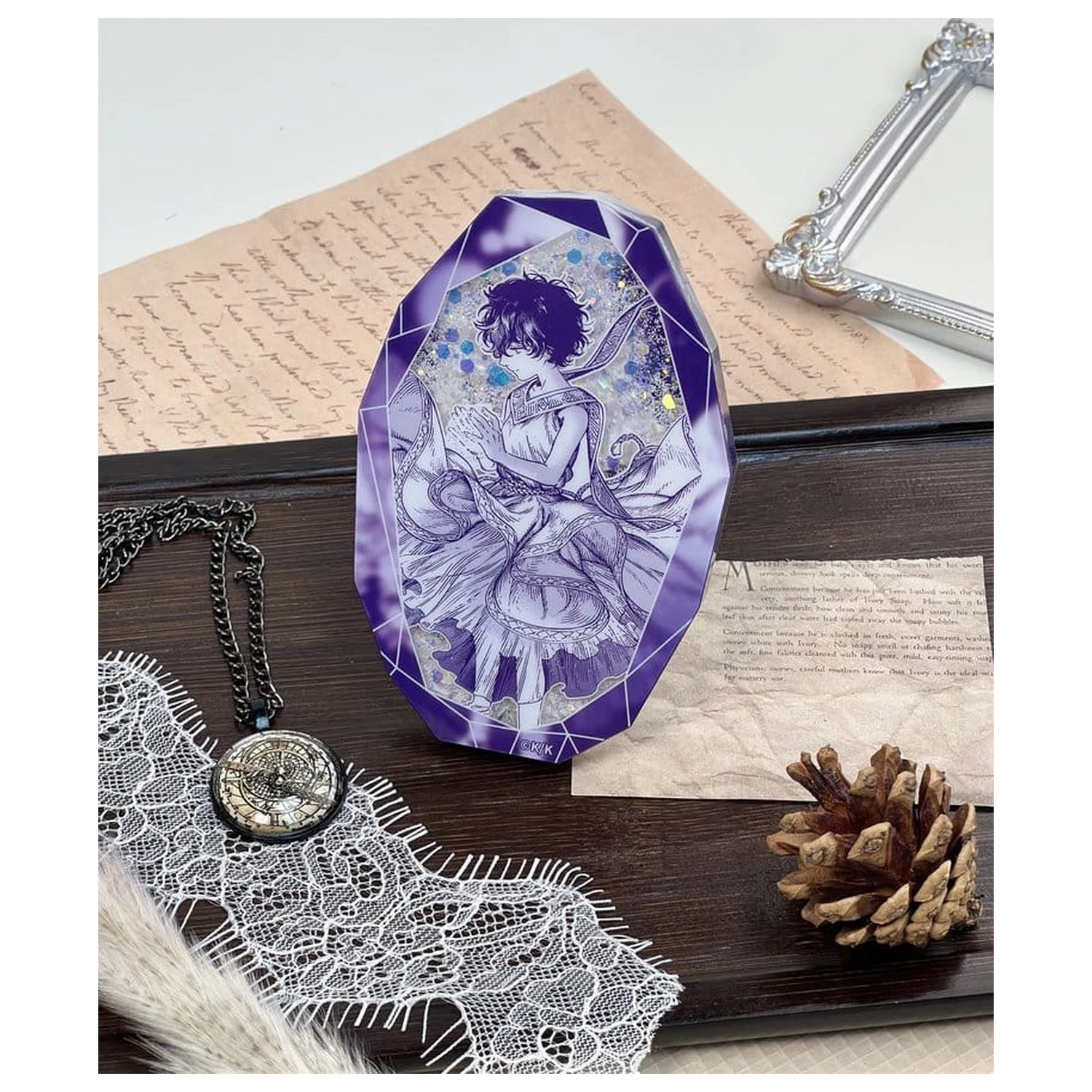 Witch Hat Atelier akrylowa płynący piasek kryształ Agott zdjęcie produktu