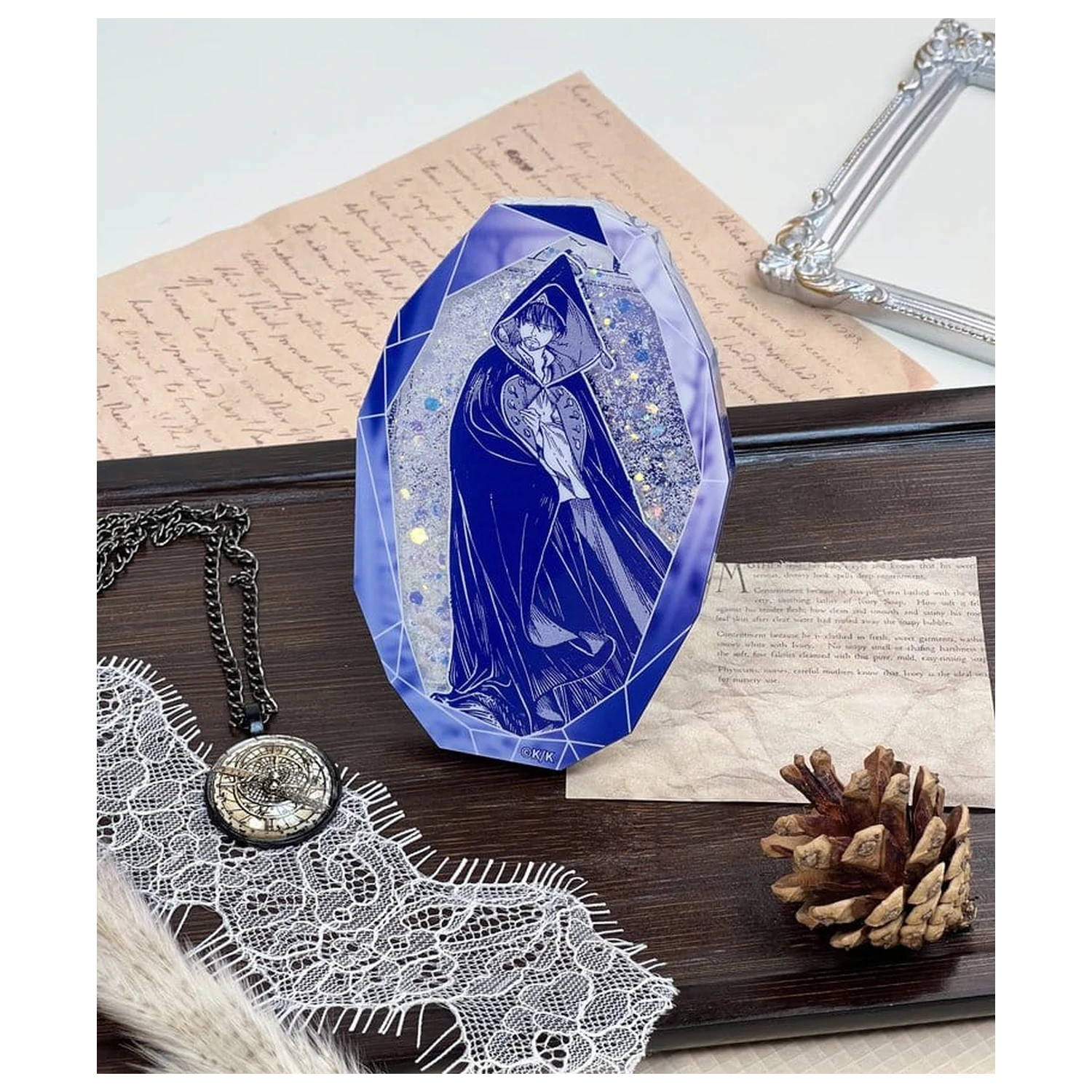 Witch Hat Atelier akrylowy kryształ z ruchomym piaskiem Olruggio zdjęcie produktu