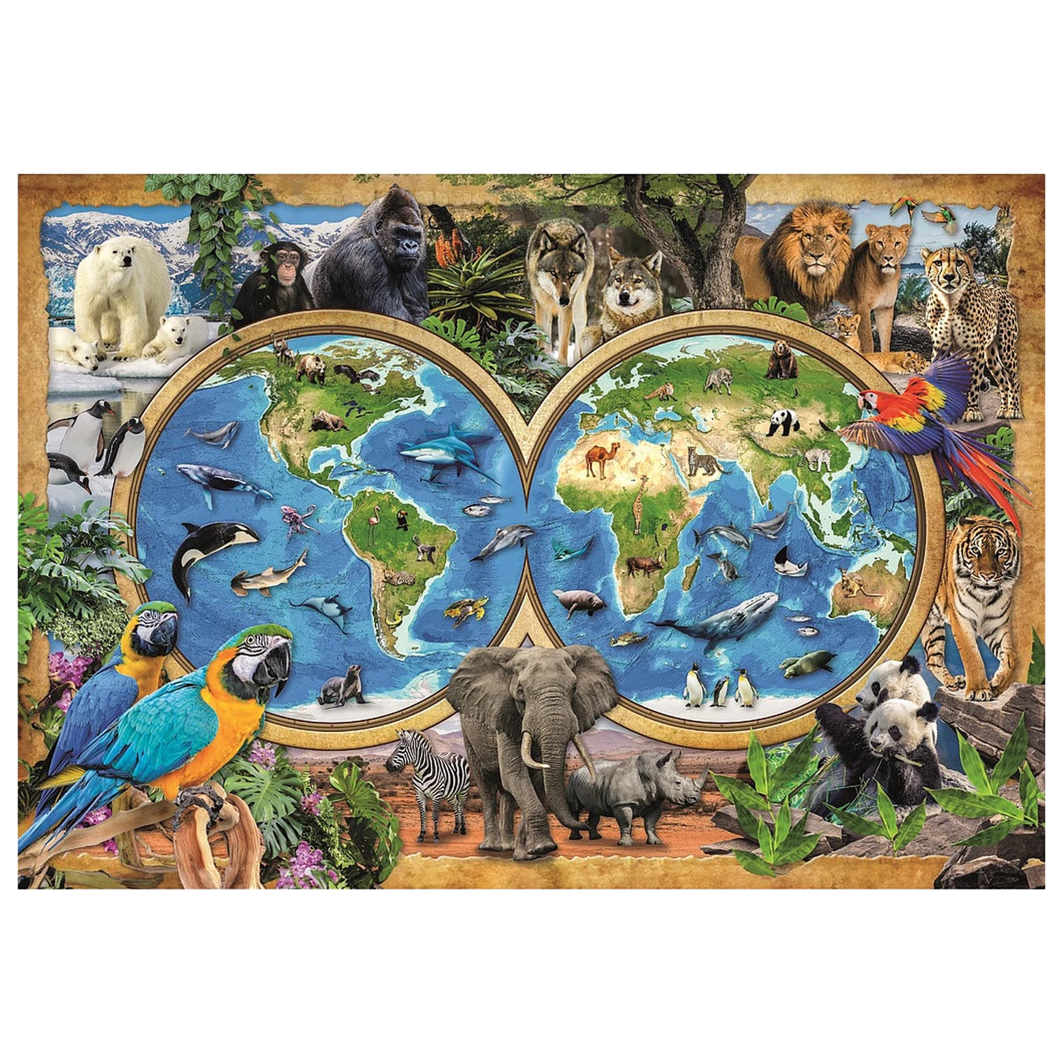 Wonderful World 300 elementowy puzzle Clementoni zdjęcie produktu