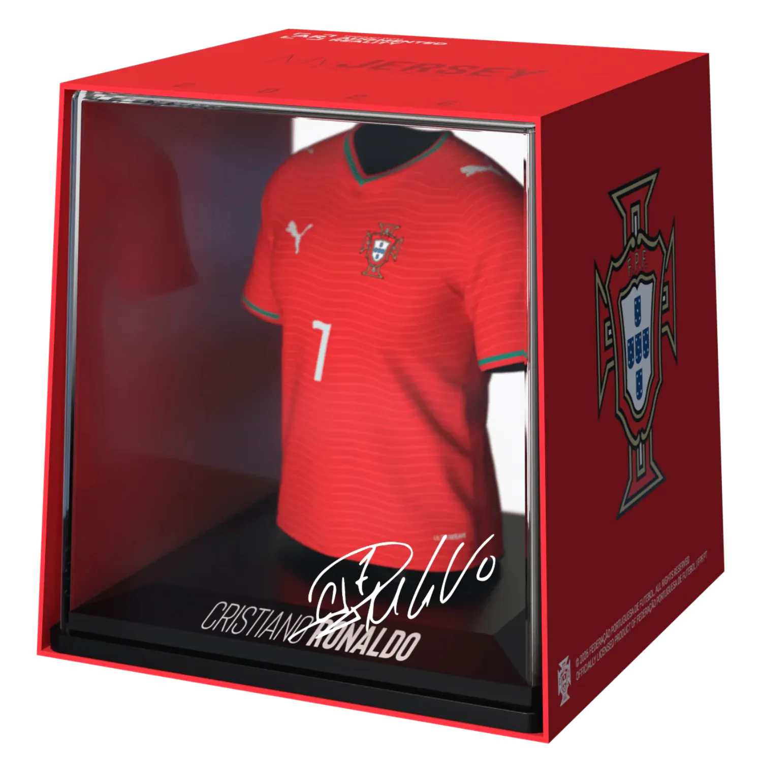 World Cup Portugal Cristiano Ronaldo figurka z mini koszulką zdjęcie produktu