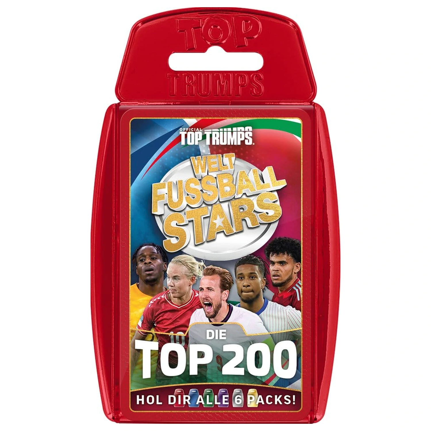 World Football Stars Card Game 200 Pakiet 1 *Wersja niemiecka* zdjęcie produktu