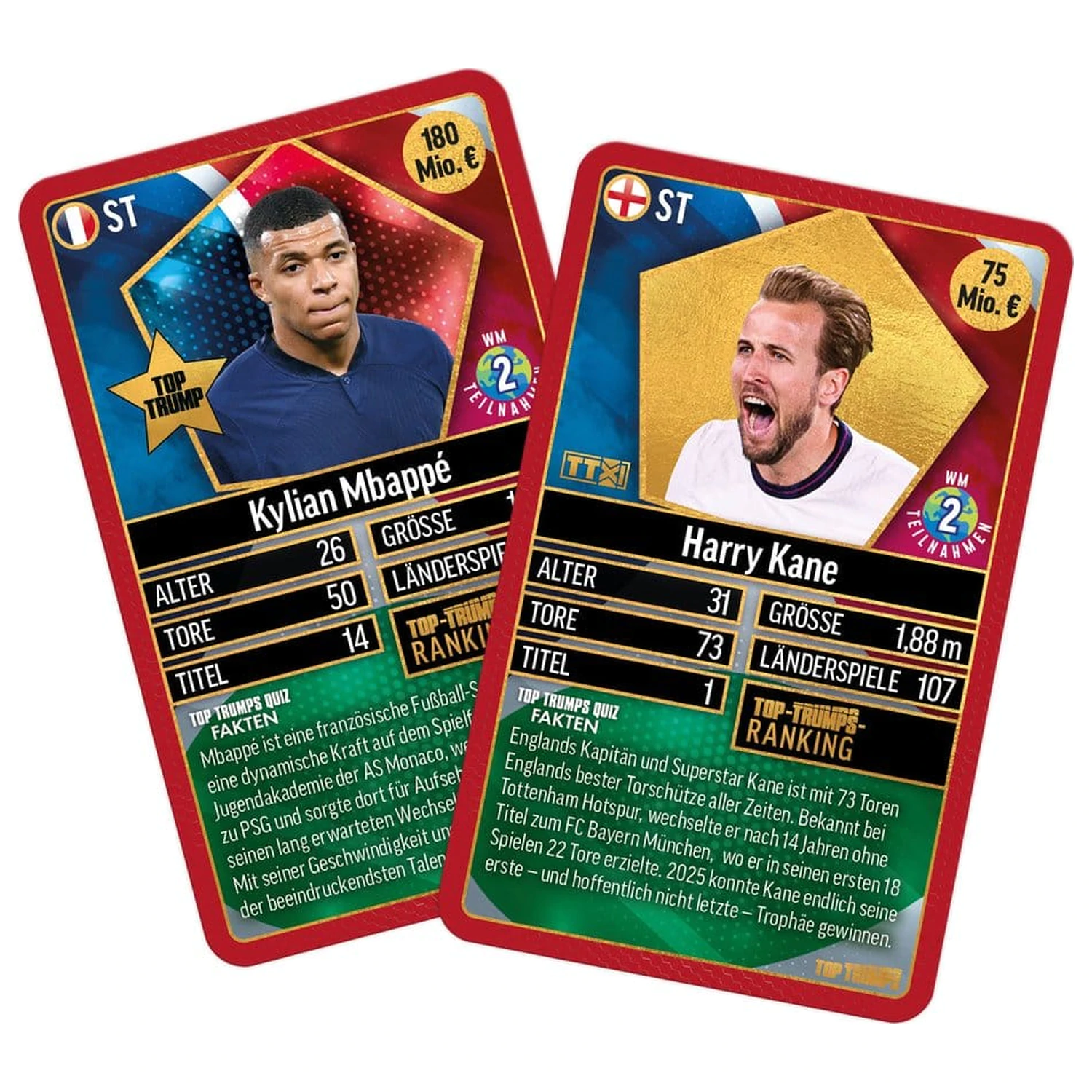 World Football Stars Card Game 200 Pakiet 1 *Wersja niemiecka* zdjęcie produktu