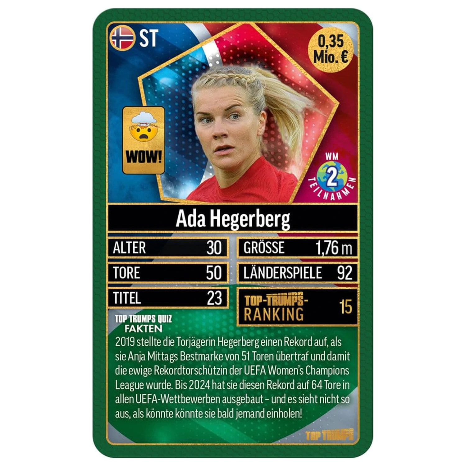 World Football Stars Card Game 200 Pak 3 *Wersja niemiecka* zdjęcie produktu